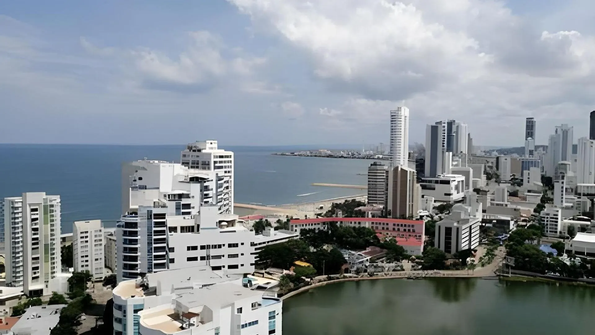 Espectacular Vista En La Mejor Zona Del Laguito Apartment Cartagena